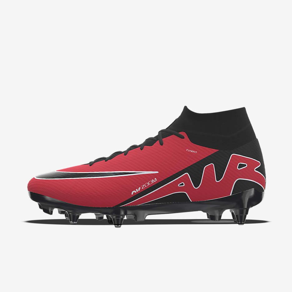 Mercurial red cleats hotsell